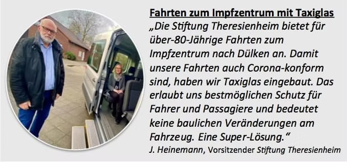 Referenz der Stiftung Theresienheim zu Taxiglas